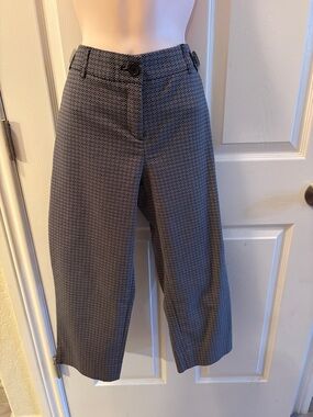 Hilary Radley Small Geometric Pattern Dress Pants